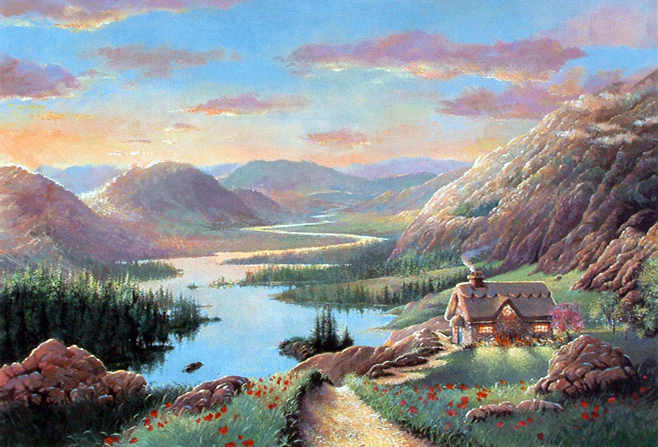 Above the River